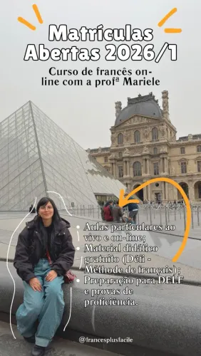 Aulas particulares de francês 