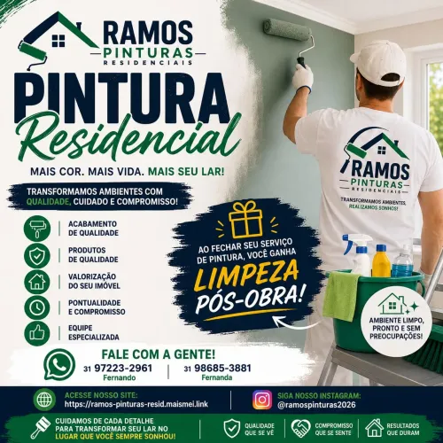 PINTURA RESIDENCIAL E PREDIAL