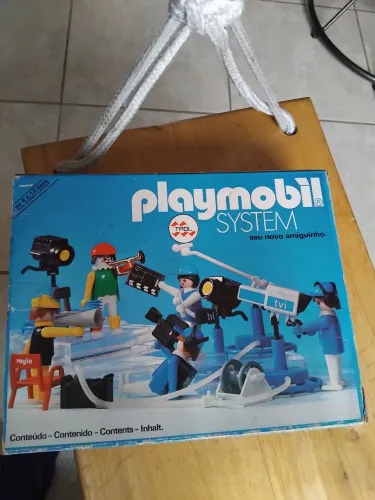 Playmobil Equipe de TV completo