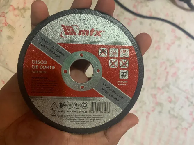 ? Kit com 2 Discos de Serra Circular 110mm Vonder e Nove54 Novos