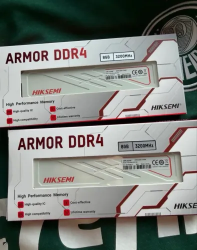 Memoria GAMER 8Gb DDR4 Novas, Lacradas c/ Garantia