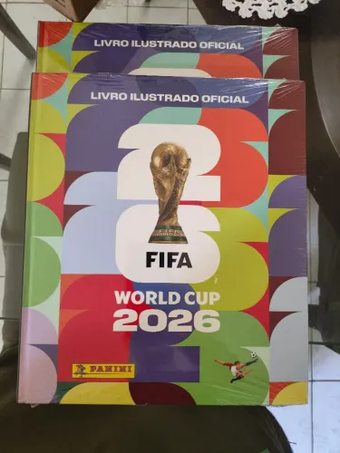 Álbum capa dura copa do mundo 2026