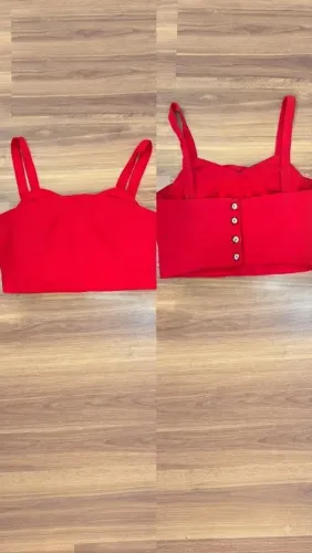 Cropped *SACADA* linho*M