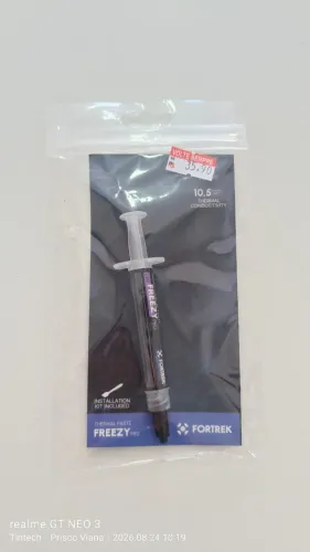Pasta Térmica Fortrek Freezy Pro 1,5g 10,5 W/mK