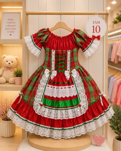 Vestido de caipira.
