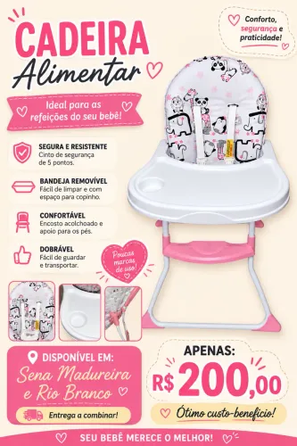 Cadeirinha Alimentação