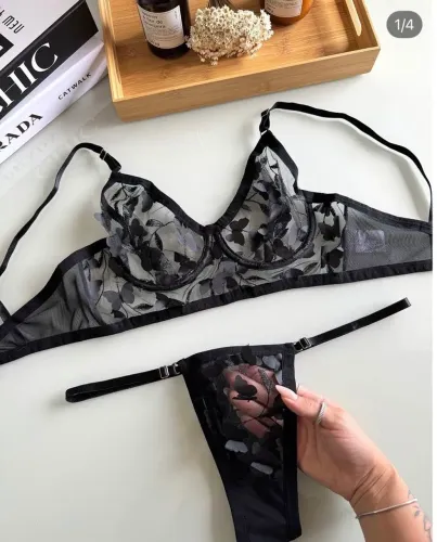 Vendo conjunto de lingerie luxo