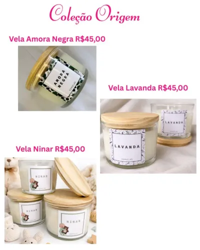 Velas aromáticas 