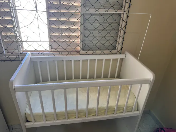 mini berço com colchão