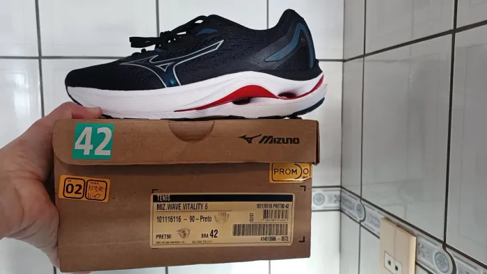 Tênis Mizuno Vitality 6, original, número 42