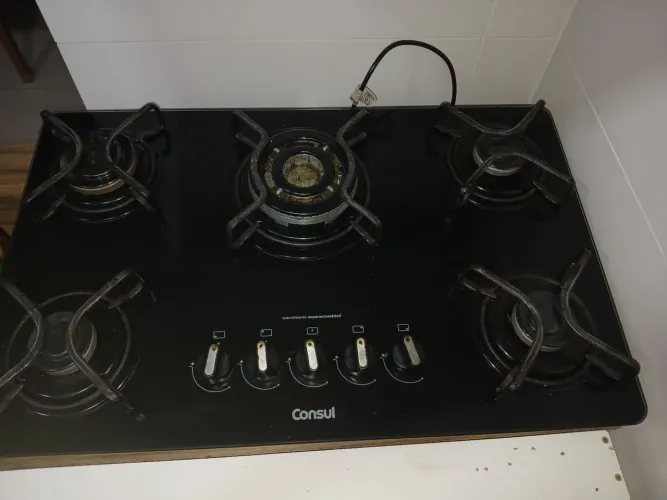 Fogão cooktop Consul quadrichama