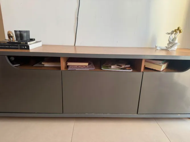 Rack tv cinza ( Ótimo estado ) 