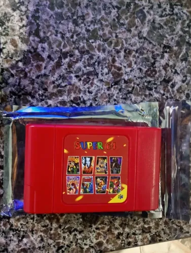 CARTUCHO EVERDRIVE NINTENDO 64 COM SISTEMA ATUALIZADO E COM JOGOS DE N64, SNES E NES