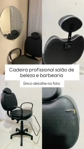 Cadeira salão 
