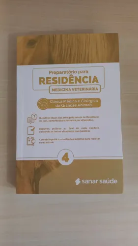 Livro preparatório para residência em Clínica médica e cirúrgica de grandes animais