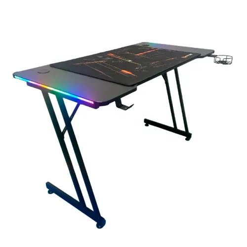MESA GAMER RGB HAYON SLIM - Nova na caixa