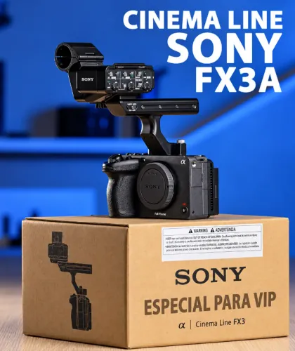 Câmera Digital Sony ILME-FX3A 12.1MP 3.0