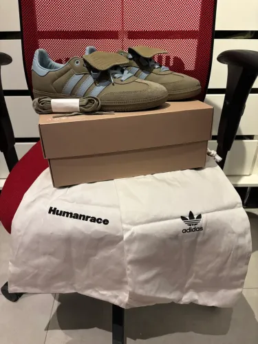 tênis adidas samba pharrell humanrace orbit green