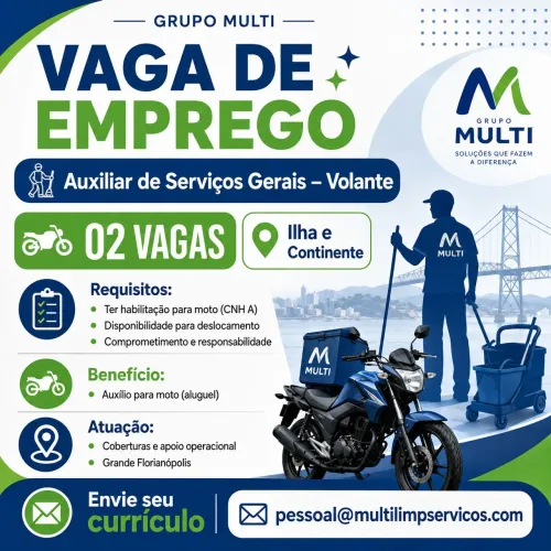 Volante - Aux. SERVIÇO GERAIS