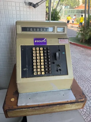 Máquina Registradora Antiga