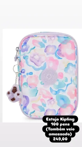Estojo Kipling 100 pens 