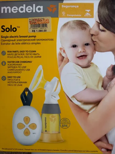 Bomba tira leite - Solo Medela