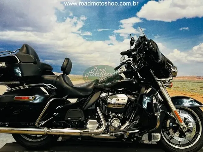 HARLEY DAVIDSON ULTRA LIMITAD FLHTK , PRETA / 2019- KM:33.524