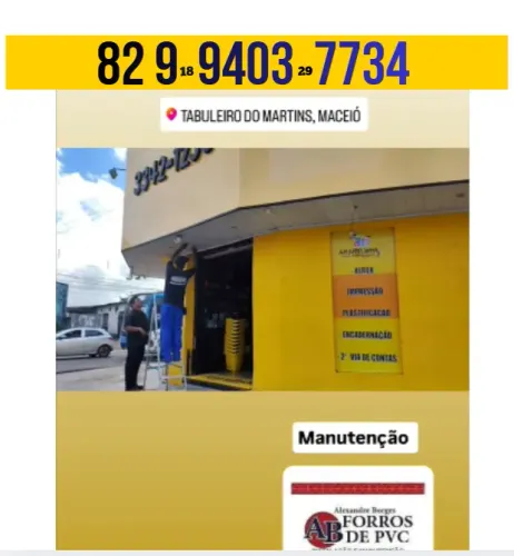 Forro de Pvc BORGES a partir de R$ 39,00