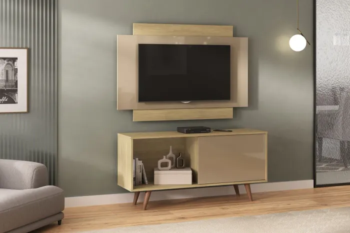 Rack com painel