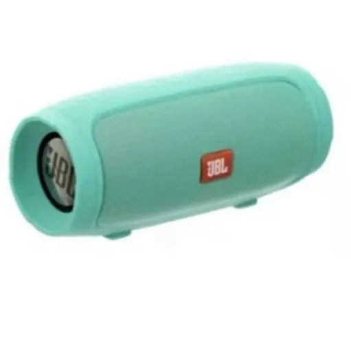 Caixinha de som charge mini com bluetooth cor verde