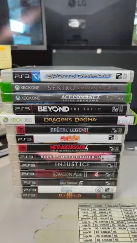 Lote Jogos Originais