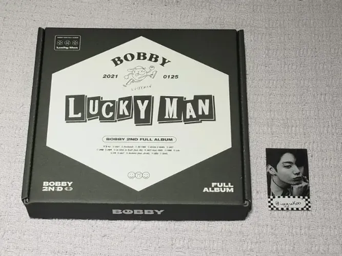 BOBBY IKON ÁLBUM LUCKY MAN - A ver.