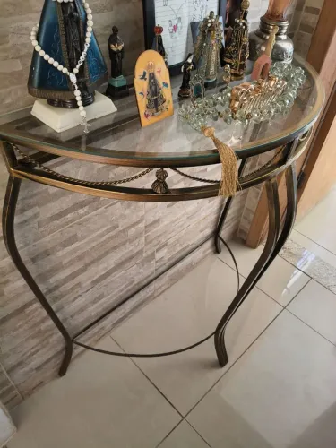 Mesinha de vidro