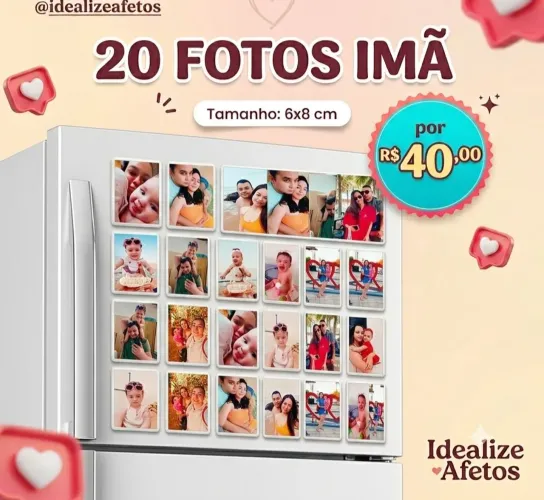 Fotos Imãs para Geladeira