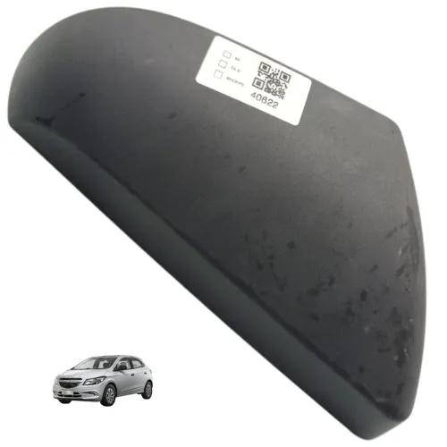 Capa Retrovisor Direito Gm Onix 2013 2014 2015 2016 Á 2019 Preto