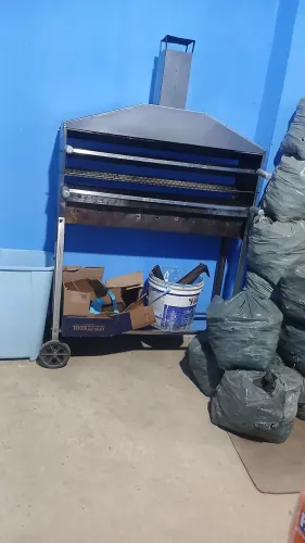 Churasqueira de inox para espetinho