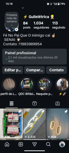 Eletricista Instalador