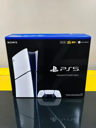 PlayStation 5 Slim | Controle Branco | Sem jogos | Garantia