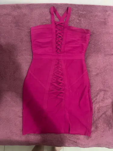Vestido Curto Rosa Pink