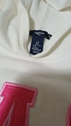 Moleton infantil GAP - tamanho 7 anos