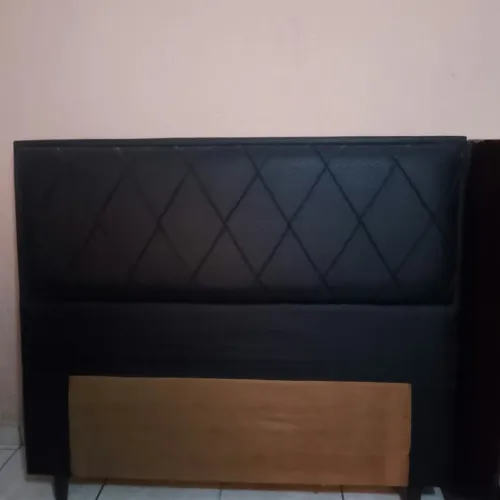 Cama Casal (Box, Colchão e Cabeceira)
