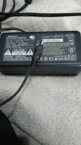 Fonte Original Sony AC-L10A para Filmadora Handycam Hi8 - Funcionando