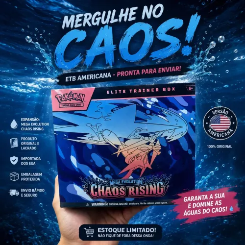 ETB americana de caos ascendente novo/lacrado de fábrica