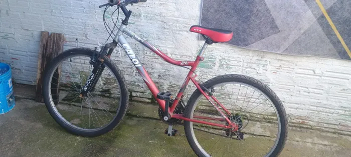 Vendo bicicleta aro 26 com pneus novos ,banco novo ,pedal também tudo em ótimo estado