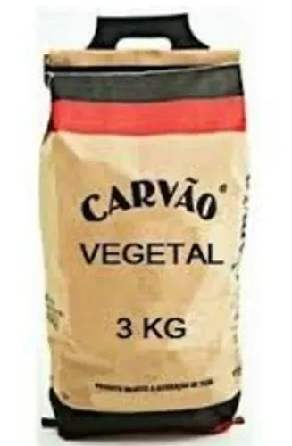 Carvão alta qualidade 3 kg 