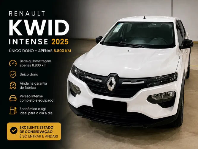 Renault Kwid Intense 1.0 Flex 12V 5P Mec. 2025