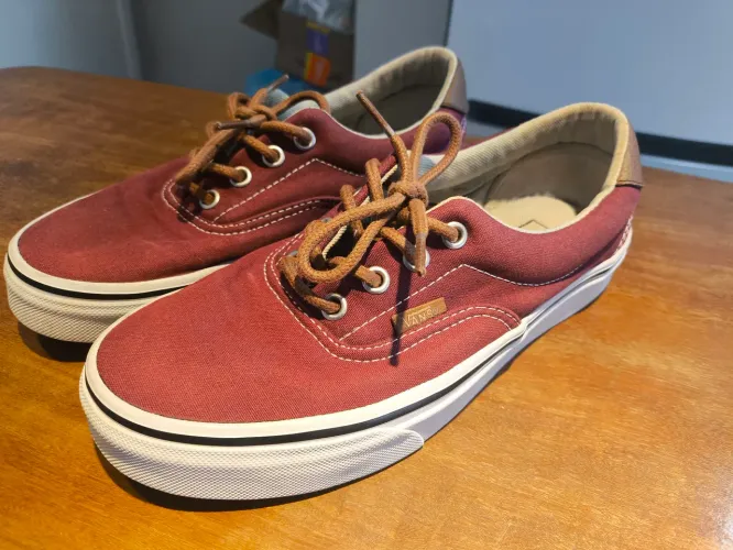 Vans Authentic Vermelho bordô 