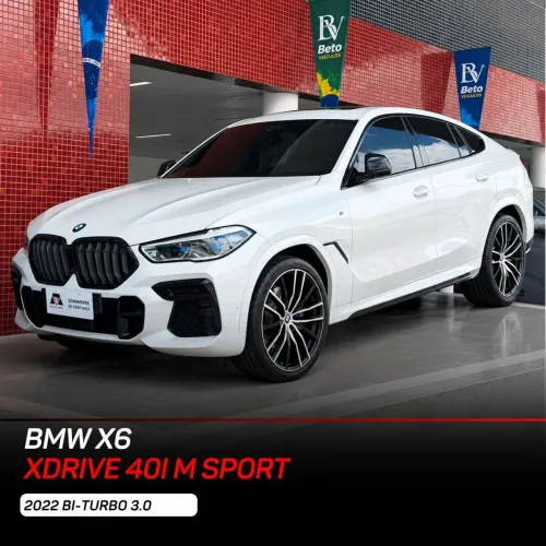 BMW X6 Xdrive 40I M Sport 3.0 Bi-turbo 2022