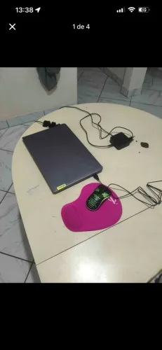 Notebook novo, não tem 2 meses de uso