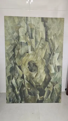 Quadro Mandora Georges Braque em Canvas 120x80cm